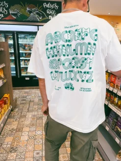 Other Side Store 'Pasta Club' Tee - White