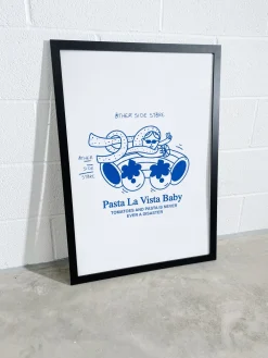 Other Side Store 'Pasta La Vista' Print