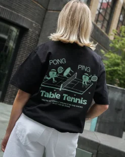 Other Side Store 'Ping Pong' Tee - Black