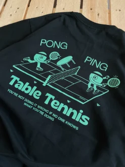 Other Side Store 'Ping Pong' Tee - Black