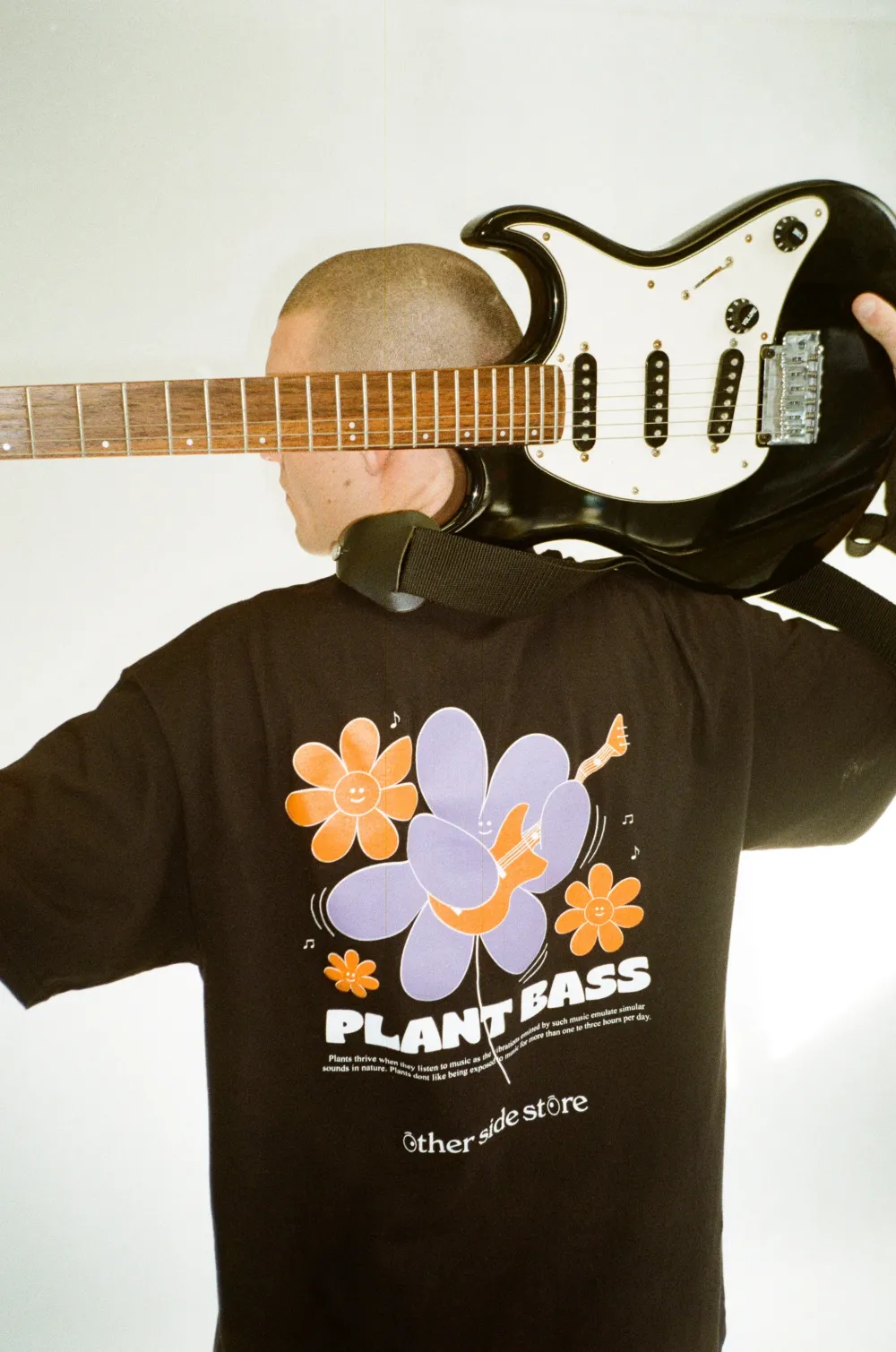 Other Side Store 'Plant Bass' Tee - Black