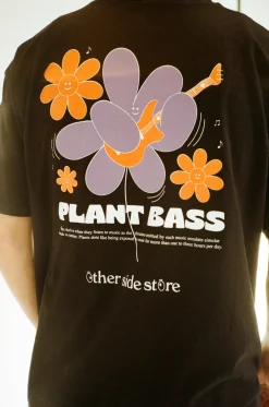 Other Side Store 'Plant Bass' Tee - Black