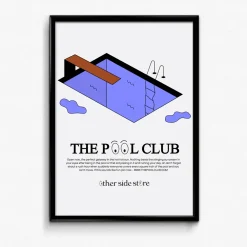 Other Side Store 'Pool Club' Art Print