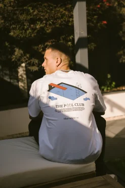 Other Side Store 'Pool Club' Tee - White