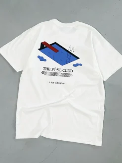 Other Side Store 'Pool Club' Tee - White
