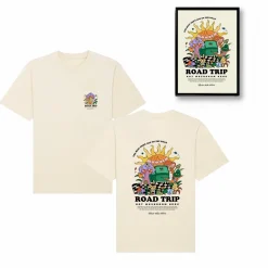 Discounted Bundles Other Side Store 'Road Trip' Organic Tee & Print Bundle