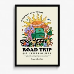 Discounted Bundles Other Side Store 'Road Trip' Organic Tee & Print Bundle