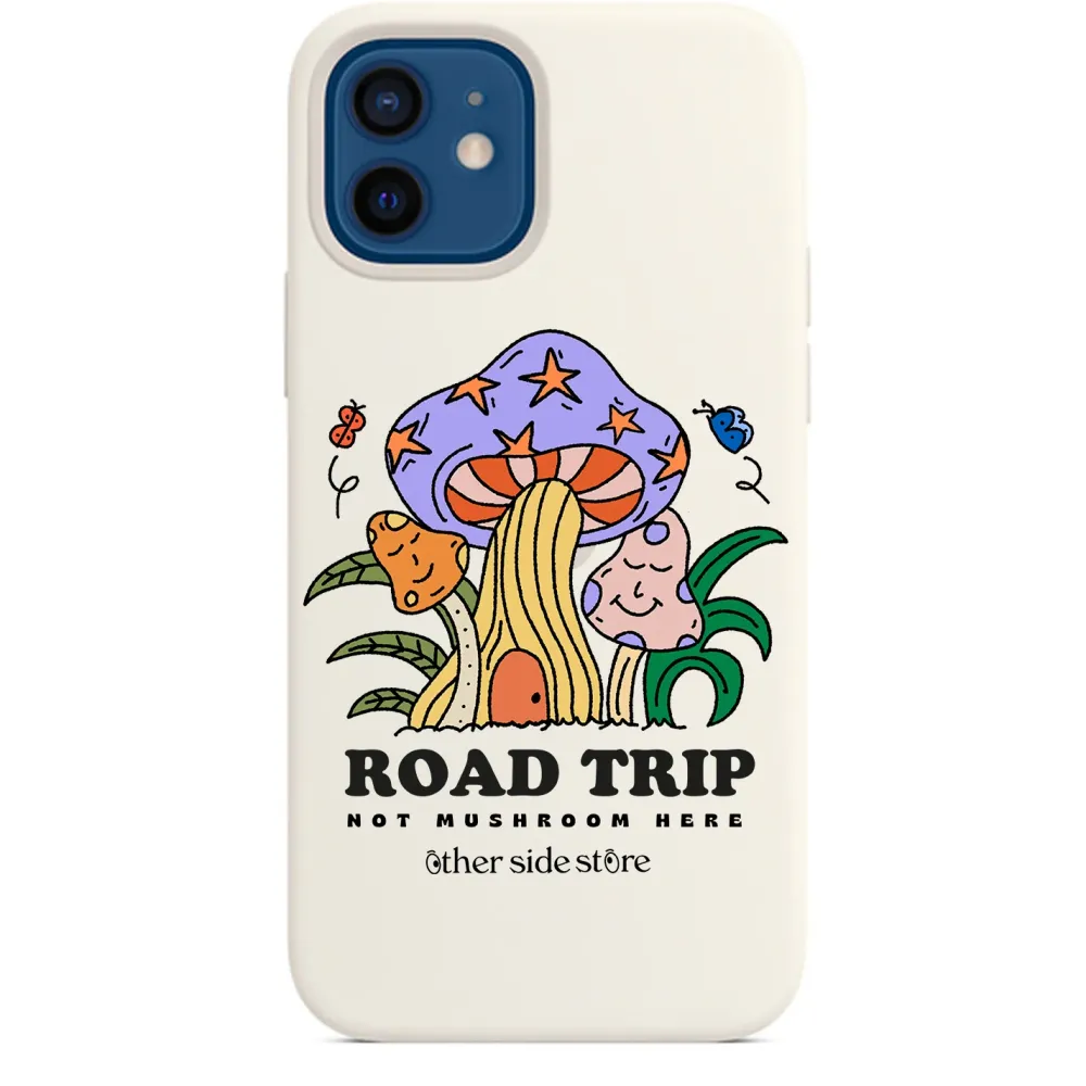Other Side Store 'Road Trip' Phone Case - Cream