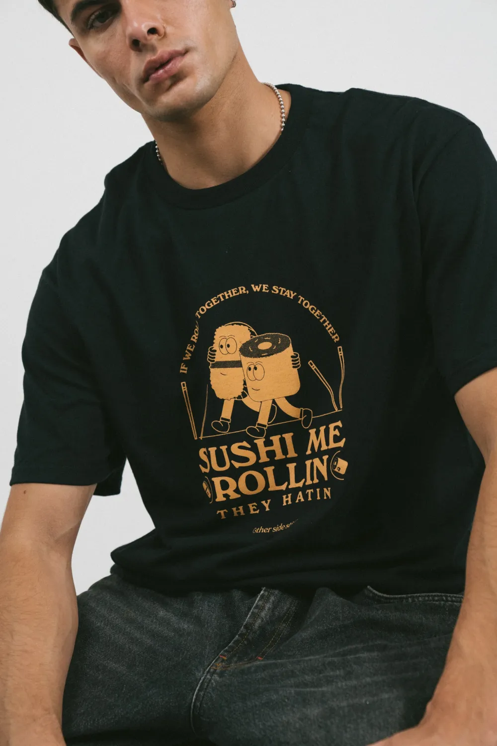 Other Side Store 'Sushi Me Rollin' Tee