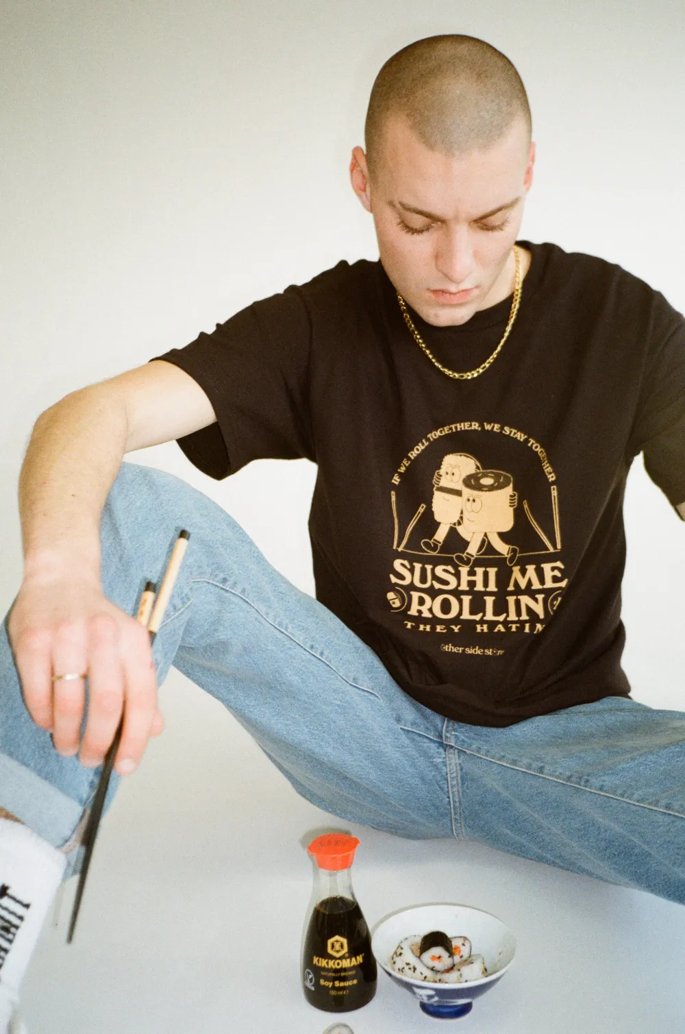 Other Side Store 'Sushi Me Rollin' Tee