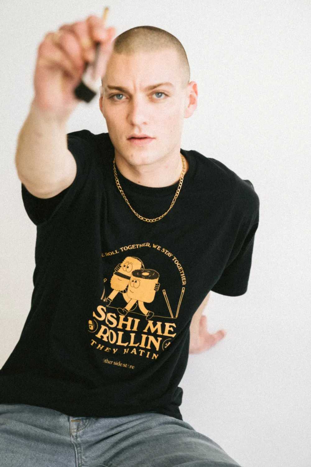 Other Side Store 'Sushi Me Rollin' Tee