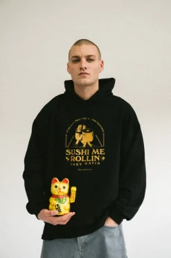 Other Side Store 'Sushi Me Rollin' Hoodie - Black