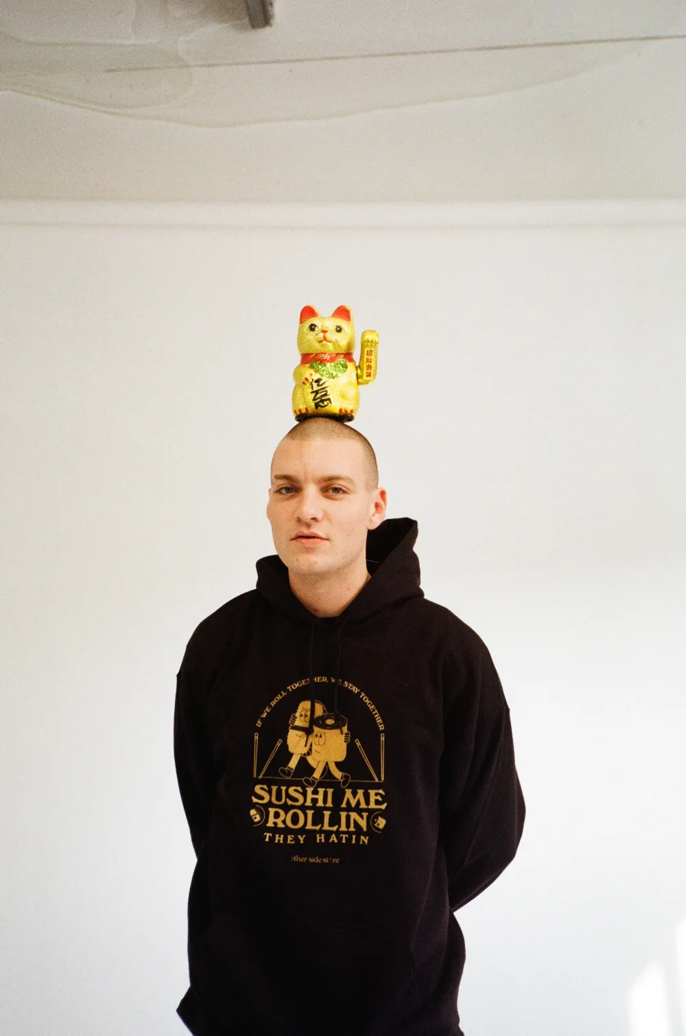 Other Side Store 'Sushi Me Rollin' Hoodie - Black