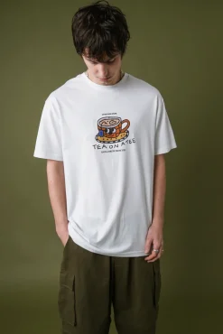 Other Side Store 'Tea on a Tee' Tee - White