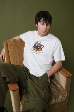 Other Side Store 'Tea on a Tee' Tee - White