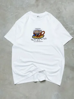 Other Side Store 'Tea on a Tee' Tee - White