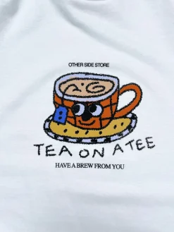 Other Side Store 'Tea on a Tee' Tee - White