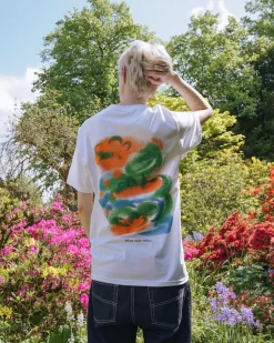 Other Side Store 'Tropical' Tee - White