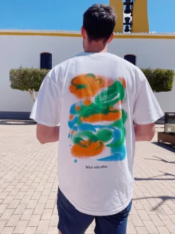 Other Side Store 'Tropical' Tee - White