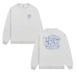Other Side Store 'Underground Cafe' Sweater - Grey