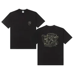 Other Side Store 'Underground Cafe' Tee - Black