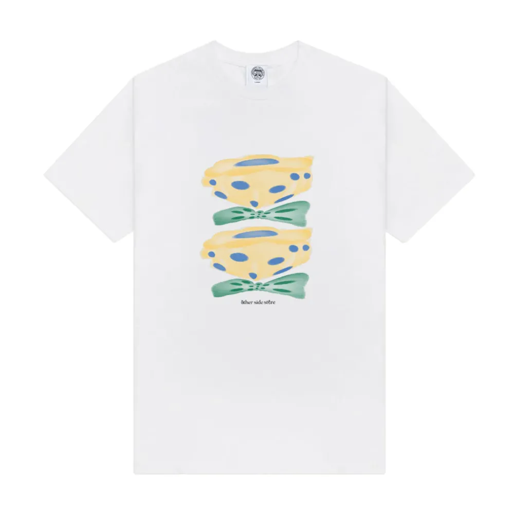 Other Side Store 'Yellow Flower' Tee - White