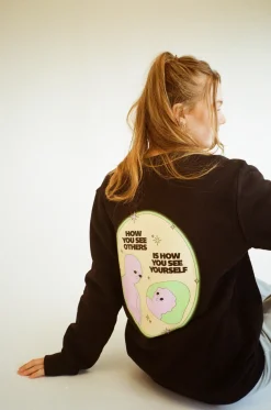 pleasurepardox.png Pleasure Paradox 'How You See Yourself' Sweater - Black