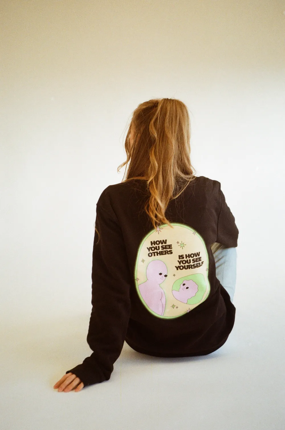 pleasurepardox.png Pleasure Paradox 'How You See Yourself' Sweater - Black