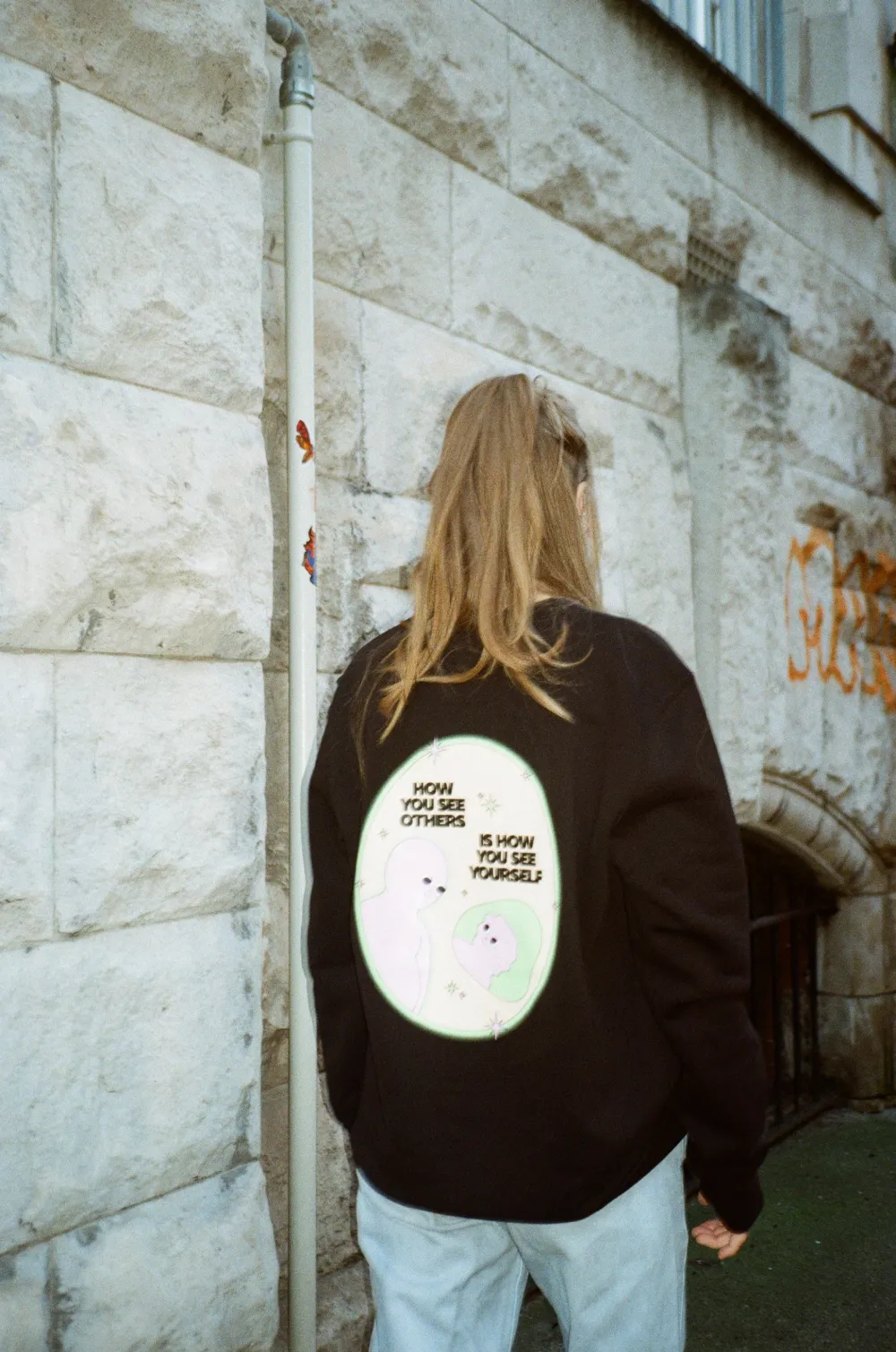 pleasurepardox.png Pleasure Paradox 'How You See Yourself' Sweater - Black