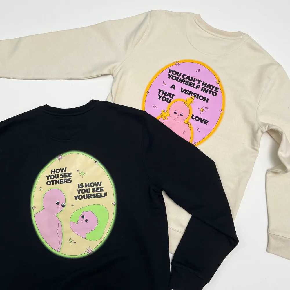 pleasurepardox.png Pleasure Paradox 'How You See Yourself' Sweater - Black