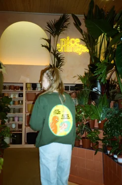 pleasurepardox.png Pleasure Paradox 'How You See Yourself' Sweater - Bottle Green
