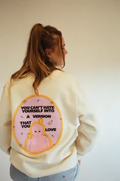 pleasurepardox.png Pleasure Paradox 'You Can't Hate Yourself' Sweater - Natural