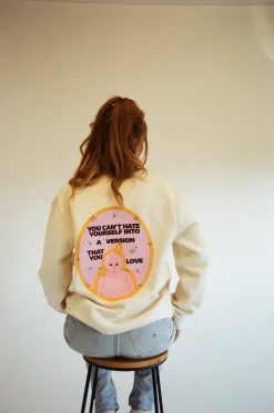 pleasurepardox.png Pleasure Paradox 'You Can't Hate Yourself' Sweater - Natural