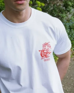 Pomme Frite 'Ride Or Fry' Tee - White