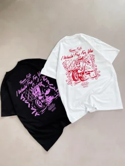 Pomme Frite 'Ride Or Fry' Tee - White