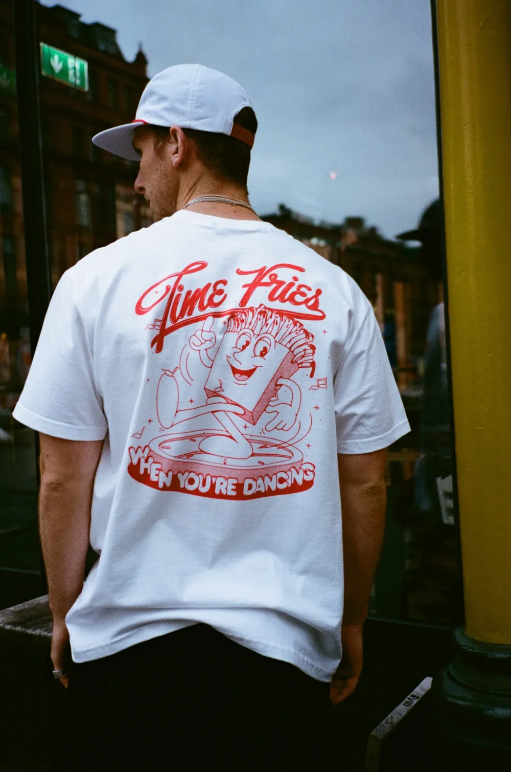 Pomme Frite 'Time Fries' Tee - White
