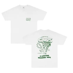 Pomme Frite x UN:IK 'Mr Chips' Tee - Ash Grey