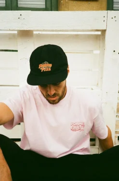 Pomme Frite x UN:IK 'Mr Chips' Tee - Pink