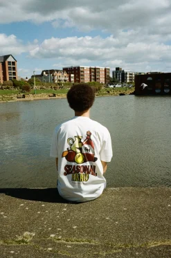 Seasonal Hero 'Coctel Style' Tee - Natural