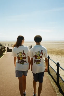 Seasonal Hero 'Coctel Style' Tee - Natural