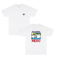 Seasonal Hero 'Flagship' Tee - White