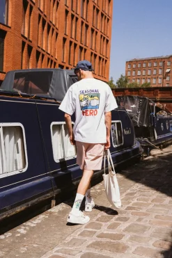 Seasonal Hero 'Flagship' Tee - White