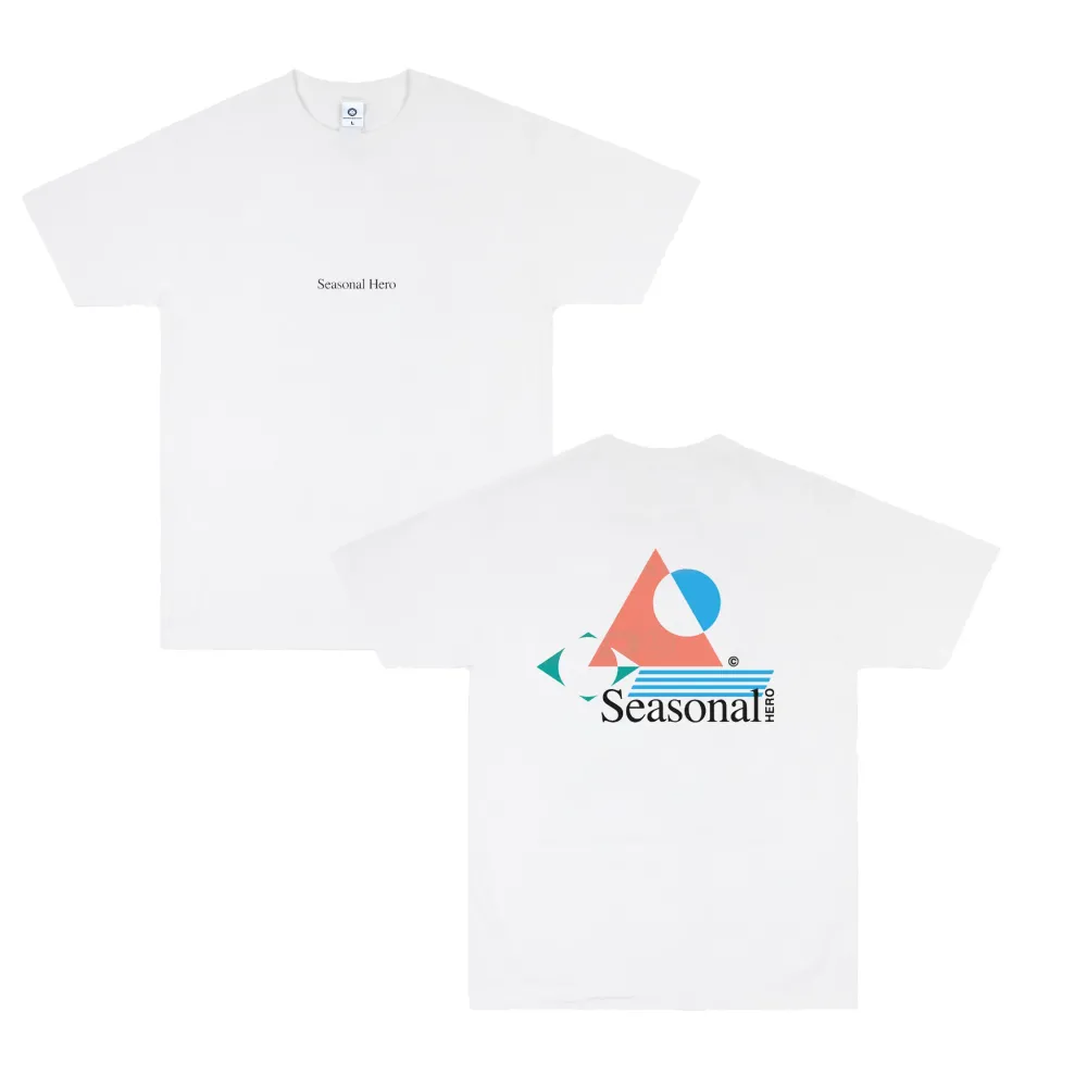 Seasonal Hero 'Isolate' Tee - White