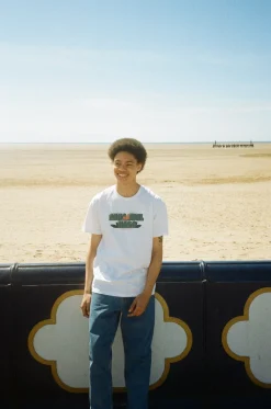 Seasonal Hero 'Oranges' Tee - White