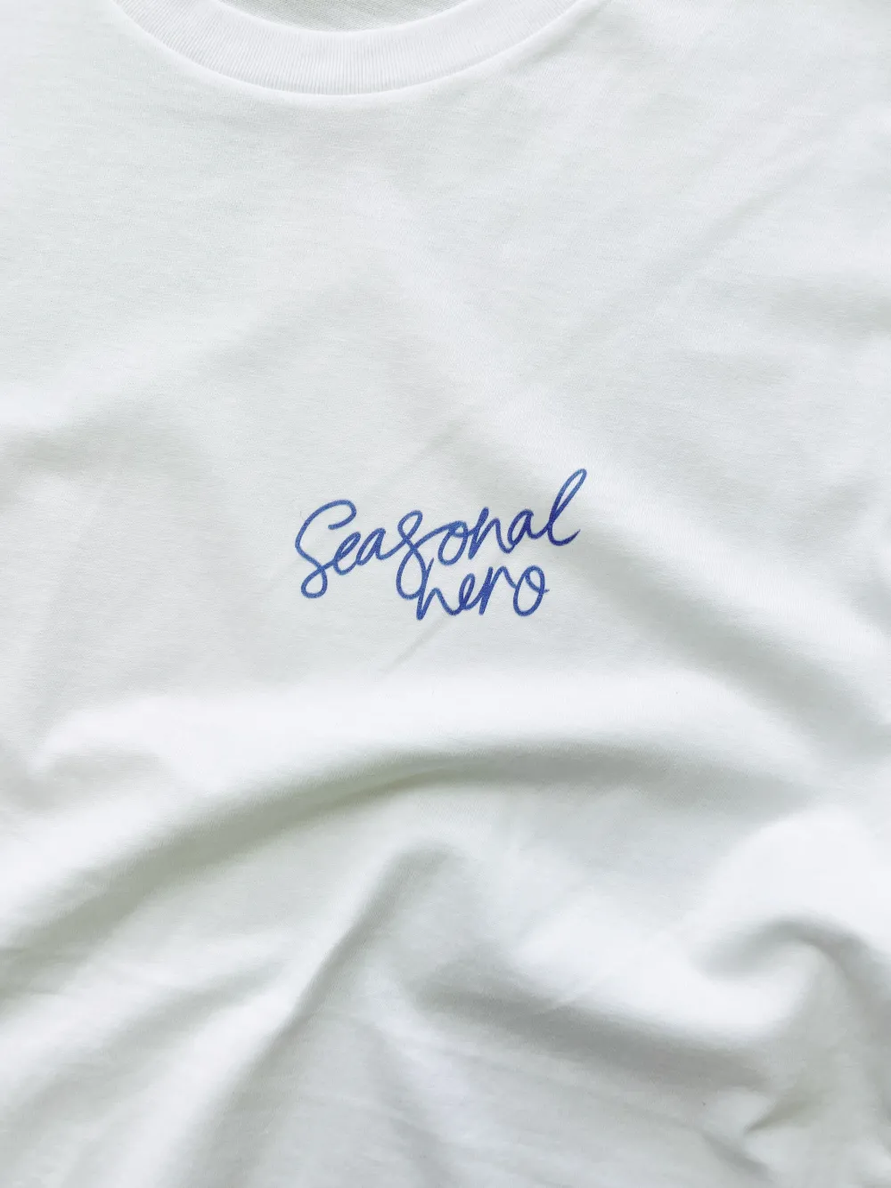 Seasonal Hero 'Summer Abstract' Tee - White