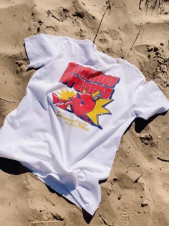 Seasonal Hero 'Summer Dreams' Tee - White