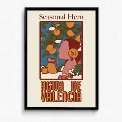 Seasonal Hero 'Valencia' Print