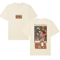 Seasonal Hero 'Valencia' Tee - Natural