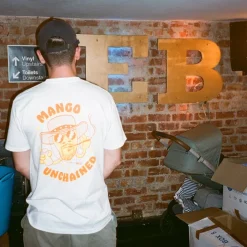 Shindigger X UN:IK 'Mango Unchained' Tee - White