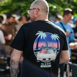 Shindigger X UN:IK 'Manny Vice' Tee - Black